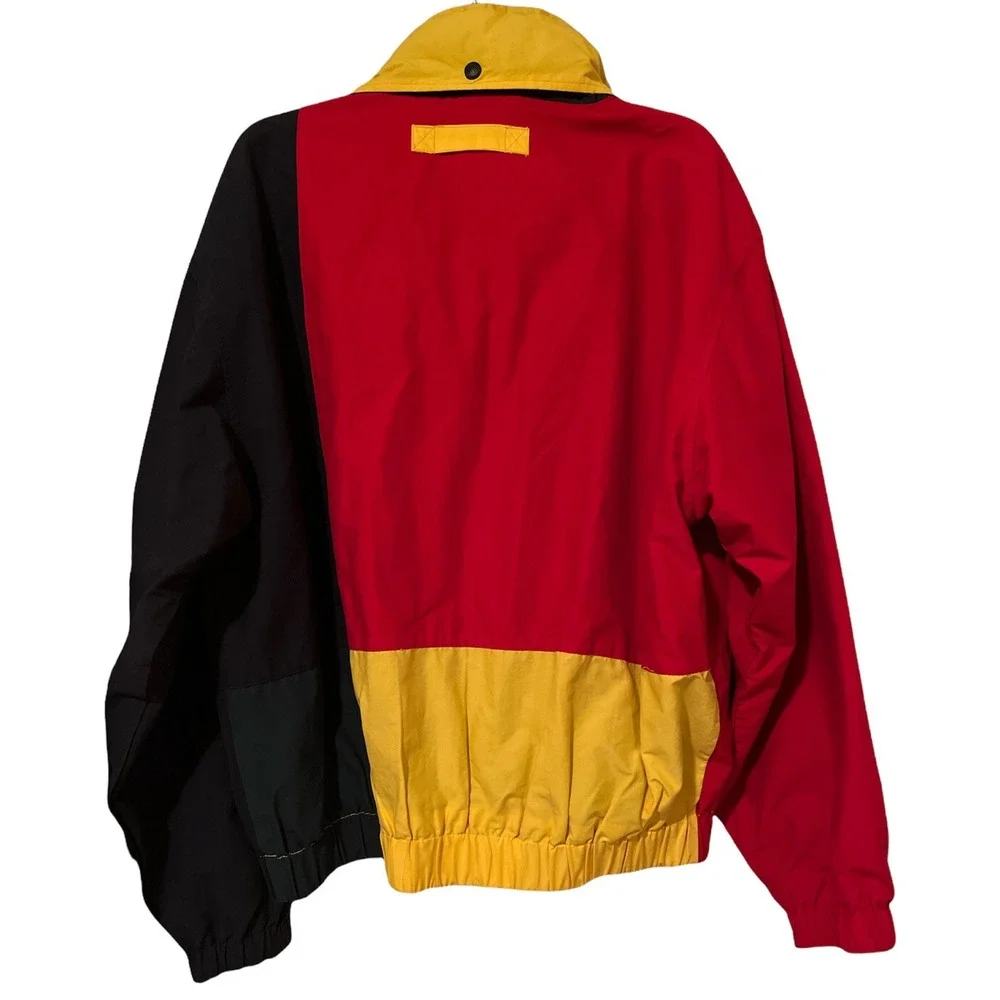 Vintage R&Y Sport Jacket Cotton Lining Jacket Red Blue Yellow